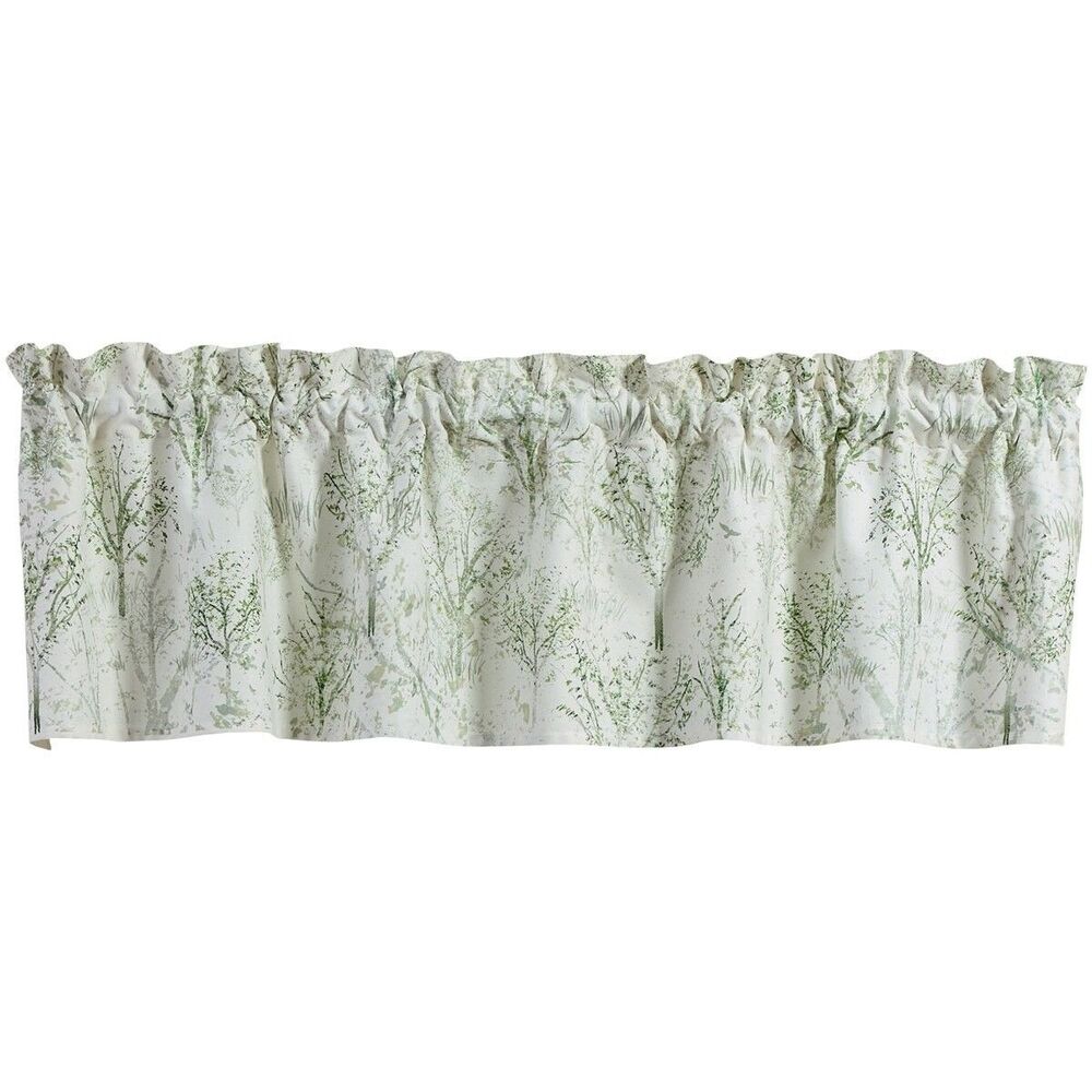 Park Designs Brookgreen Valance Curtain 60 in x 14 in - One Valance